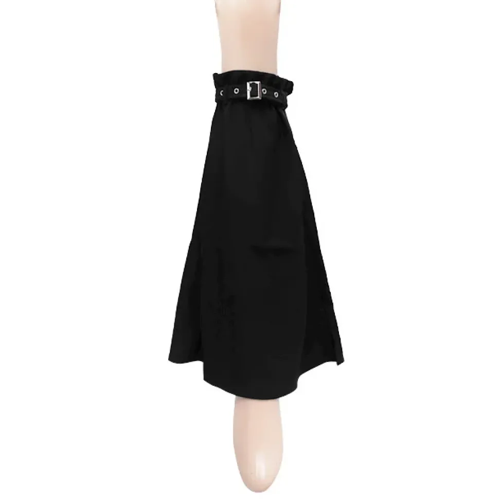 LISTEN FLAVOR Heart Hexagram Leg Covers w/ Belt