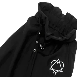 LISTEN FLAVOR Heart Hexagram Leg Covers w/ Belt