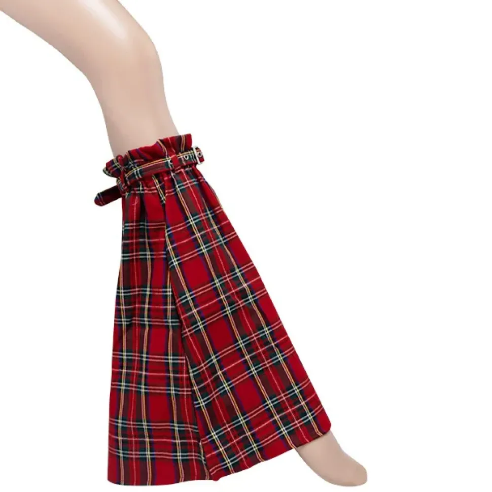 LISTEN FLAVOR Heart Hexagram Leg Covers w/ Belt