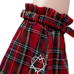 LISTEN FLAVOR Heart Hexagram Leg Covers w/ Belt