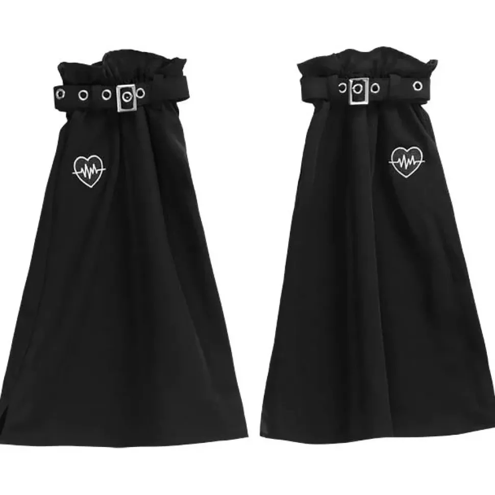 LISTEN FLAVOR Heartbeat Leg Covers w/ Belt