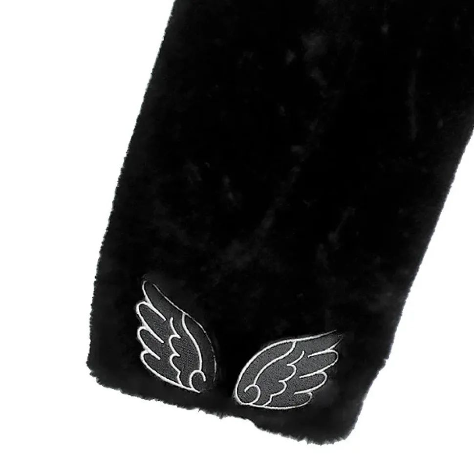 LISTEN FLAVOR Heartbeat Sailor Fur Boa Blouson