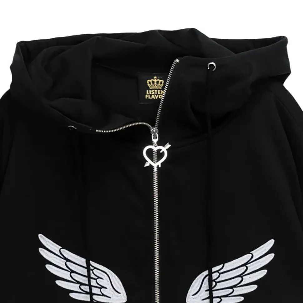 LISTEN FLAVOR Heavenly Jersey Hoodie