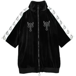 LISTEN FLAVOR Heavens Velour Short Sleeve Jersey