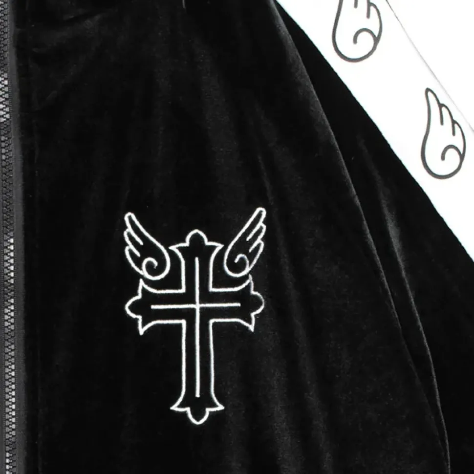 LISTEN FLAVOR Heavens Velour Short Sleeve Jersey