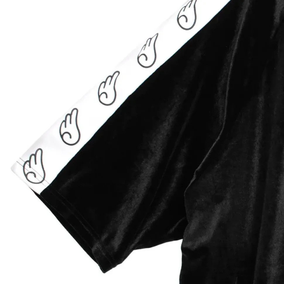 LISTEN FLAVOR Heavens Velour Short Sleeve Jersey