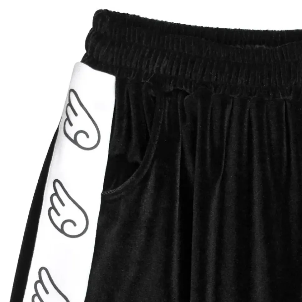 LISTEN FLAVOR Heavens Velour Shorts