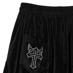 LISTEN FLAVOR Heavens Velour Shorts