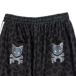 LISTEN FLAVOR Heisei Leopard 2-Way Separate Jersey Pants