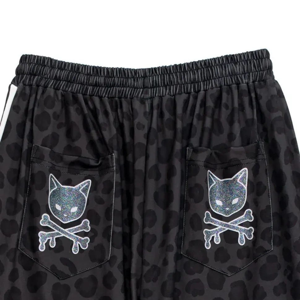 LISTEN FLAVOR Heisei Leopard 2-Way Separate Jersey Pants