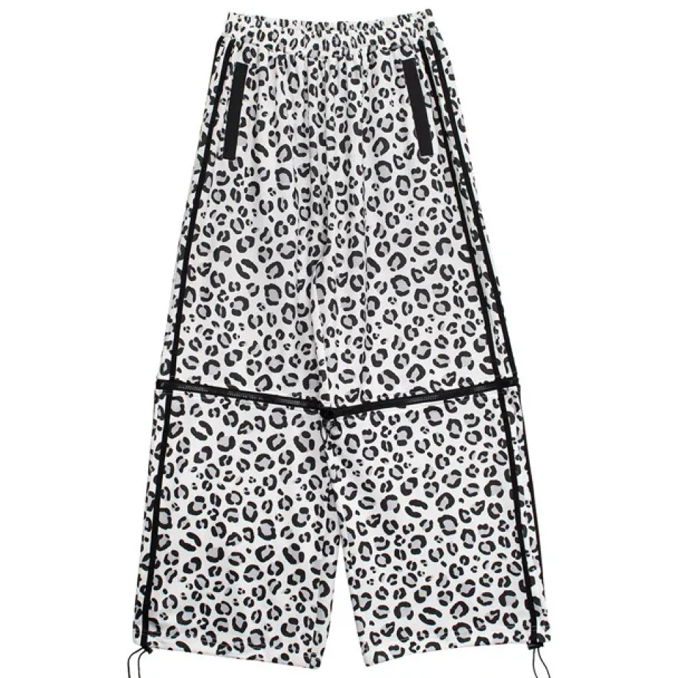 LISTEN FLAVOR Heisei Leopard 2-Way Separate Jersey Pants