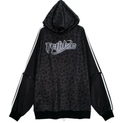 LISTEN FLAVOR Heisei Leopard 2-Way Separate Jersey