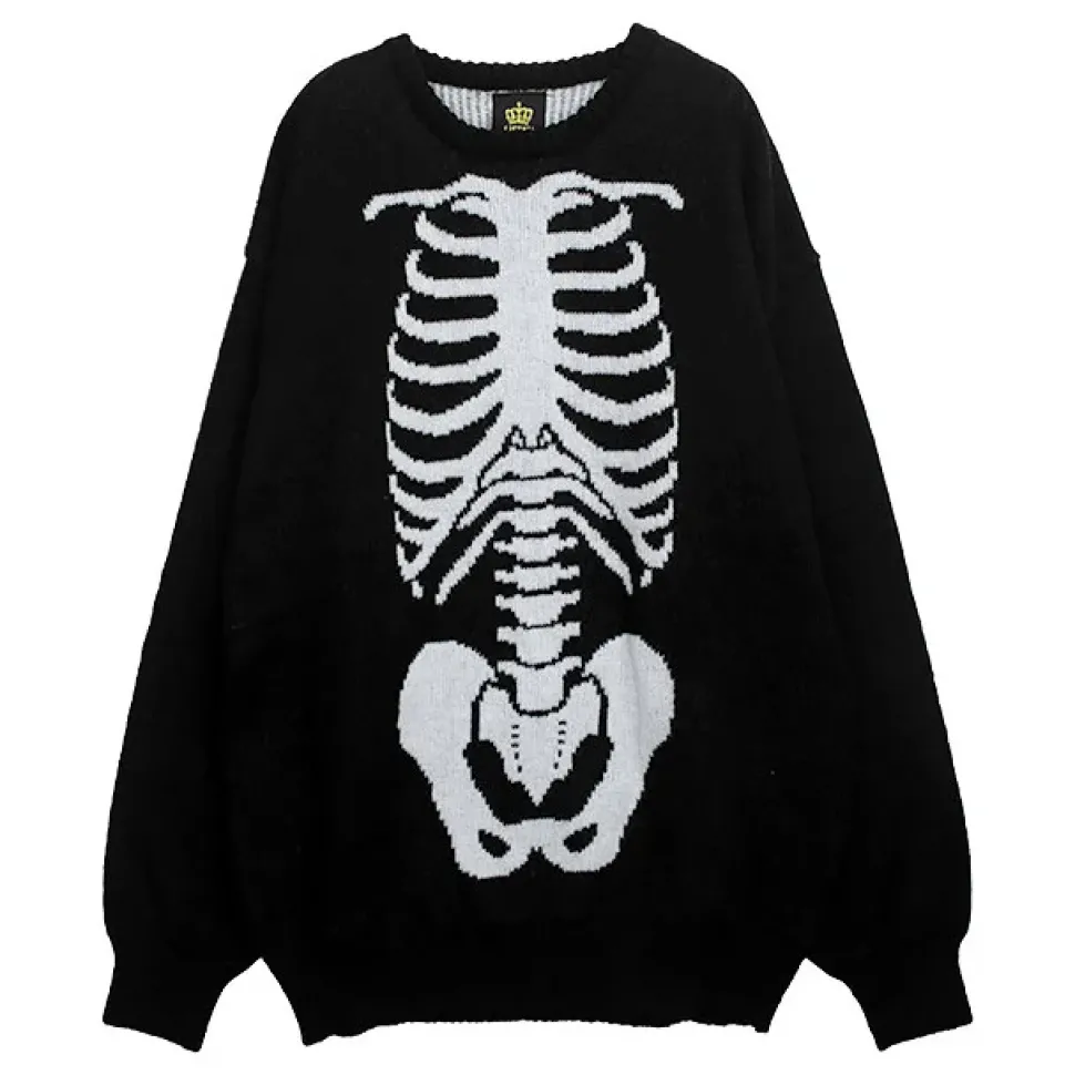 LISTEN FLAVOR Honehone Gaikotsu Knit