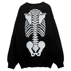 LISTEN FLAVOR Honehone Gaikotsu Knit