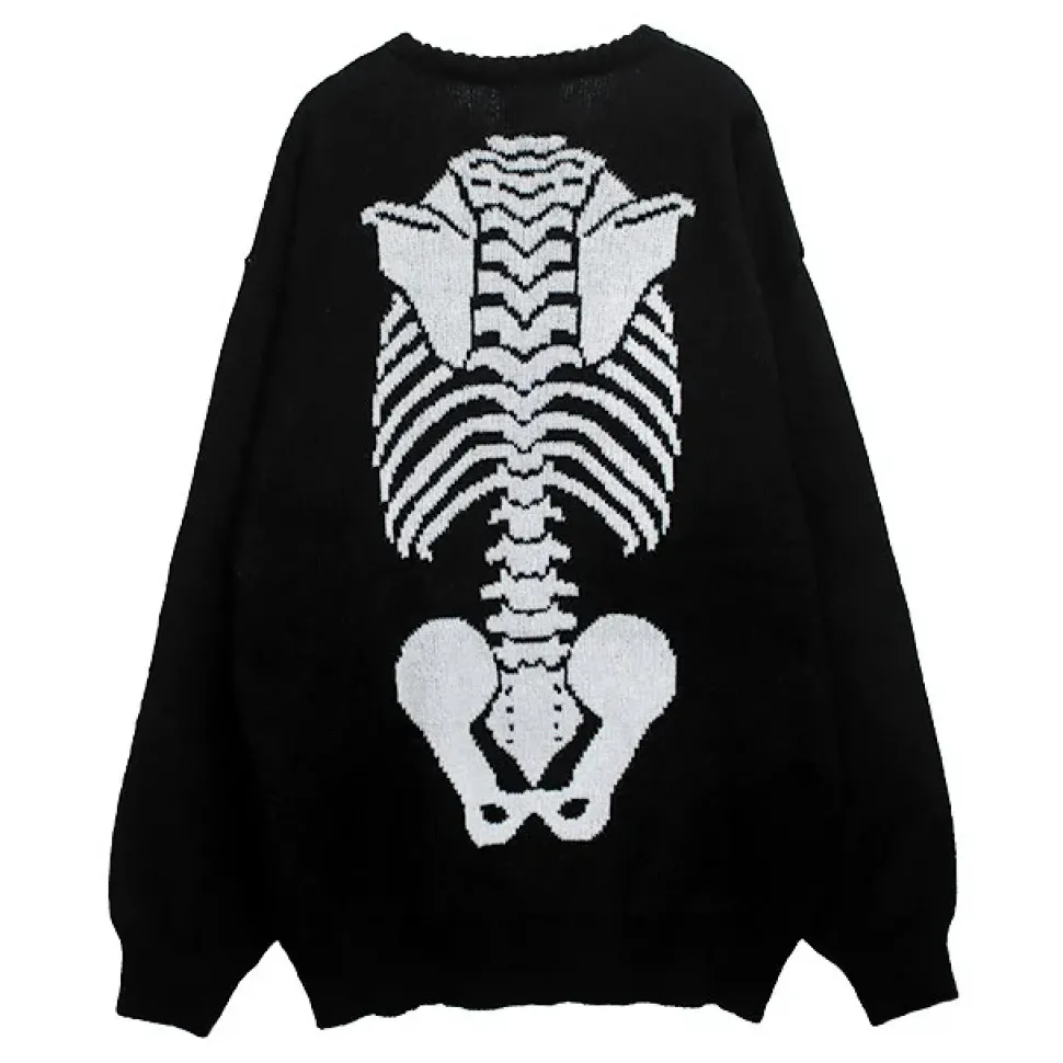 LISTEN FLAVOR Honehone Gaikotsu Knit