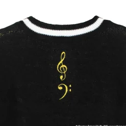 LISTEN FLAVOR Kagamine Rin & Len V-neckline Knit Black