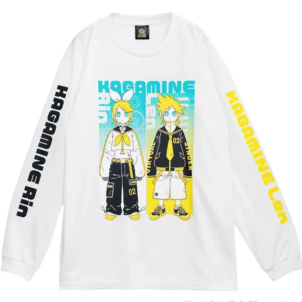 LISTEN FLAVOR Kagamine Rin/Len Long Sleeve T-Shirt