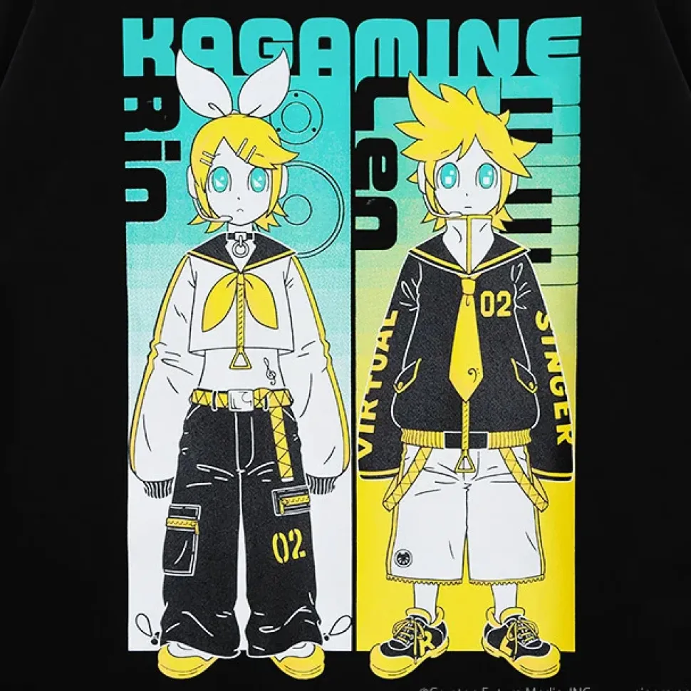 LISTEN FLAVOR Kagamine Rin/Len Long Sleeve T-Shirt