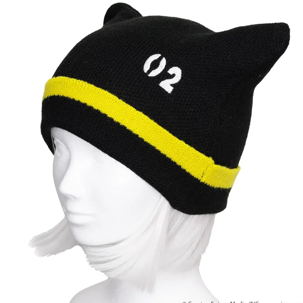 LISTEN FLAVOR Kagamine Rin & Len Knit Cap Black
