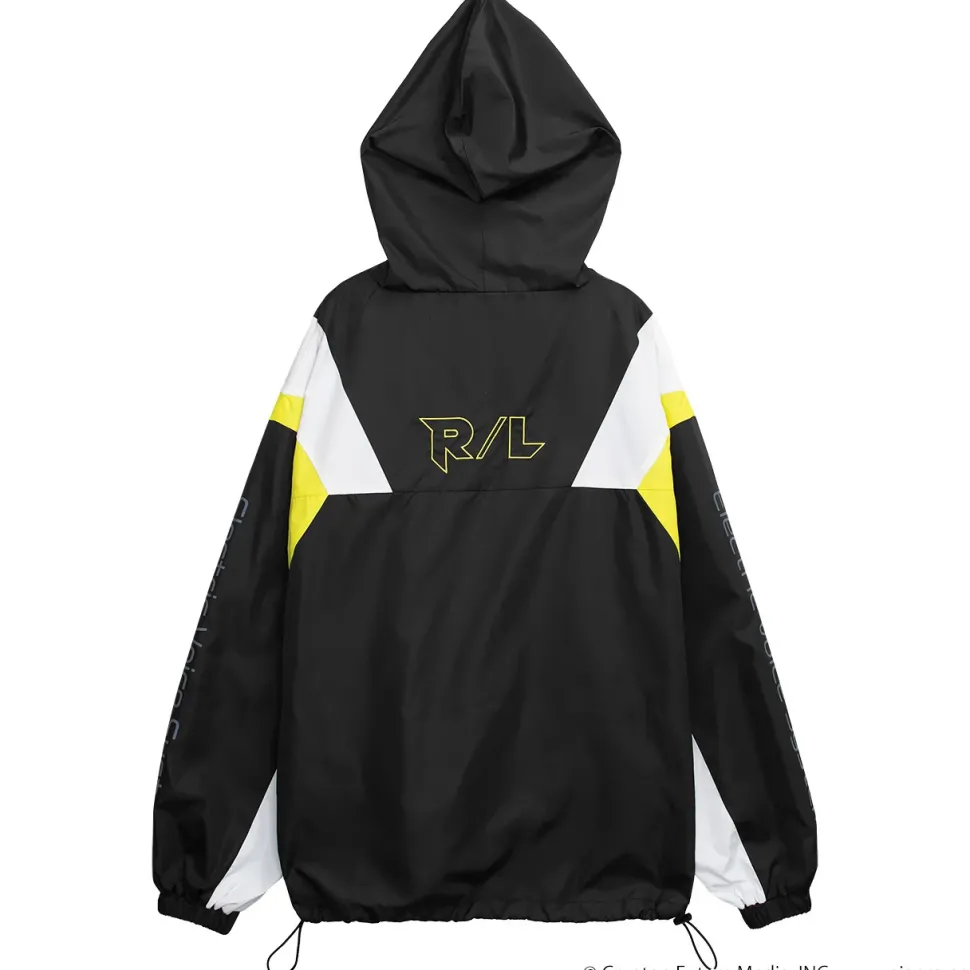 LISTEN FLAVOR Kagamine Rin & Len Mountain Hoodie Black