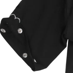 LISTEN FLAVOR Killer Heart 2-Way Mesh Short Hoodie