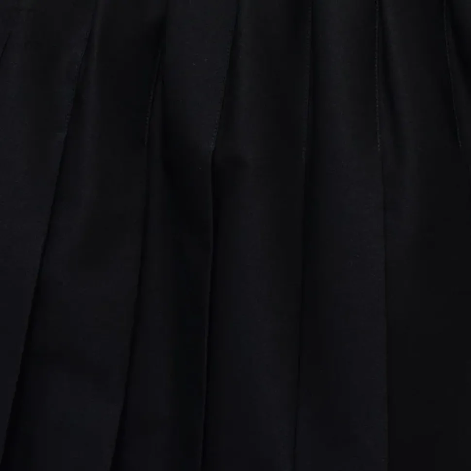 LISTEN FLAVOR Layered Pleated Flap Skirt w/ Shorts and Detachable Pocket