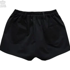 LISTEN FLAVOR Layered Pleated Flap Skirt w/ Shorts and Detachable Pocket