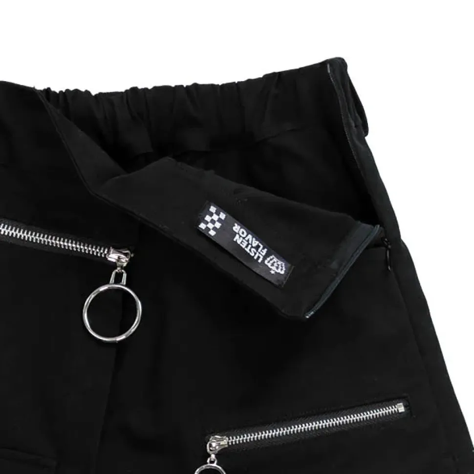 LISTEN FLAVOR Layered 2-Way Shorts