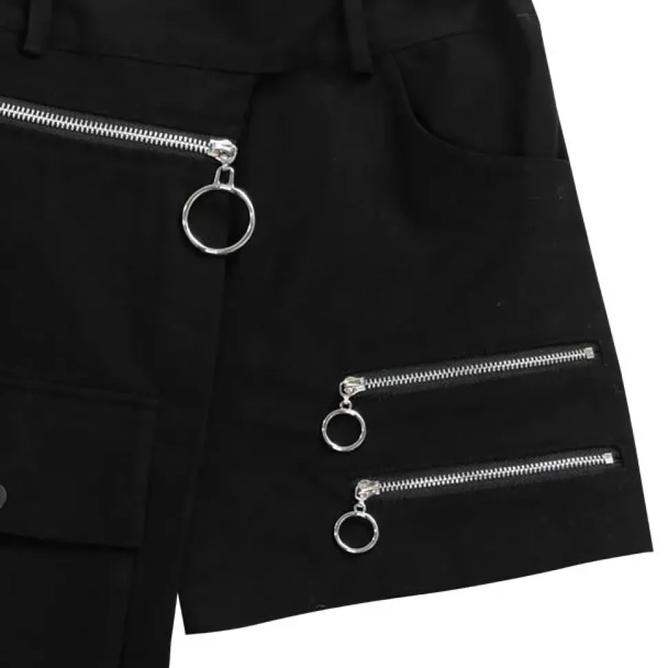 LISTEN FLAVOR Layered 2-Way Shorts