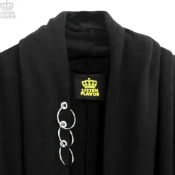 LISTEN FLAVOR Long Knit Robe