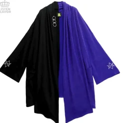 LISTEN FLAVOR Long Knit Robe