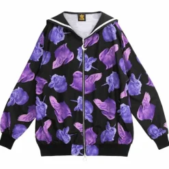 LISTEN FLAVOR Maboroshi no Usagi Sailor Collar Blouson