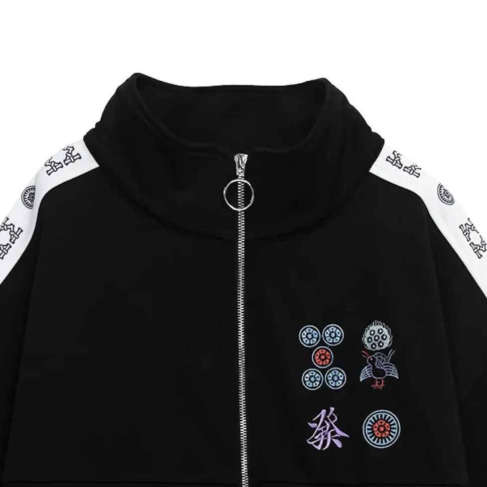 LISTEN FLAVOR Mahjong Short Sleeve Jersey