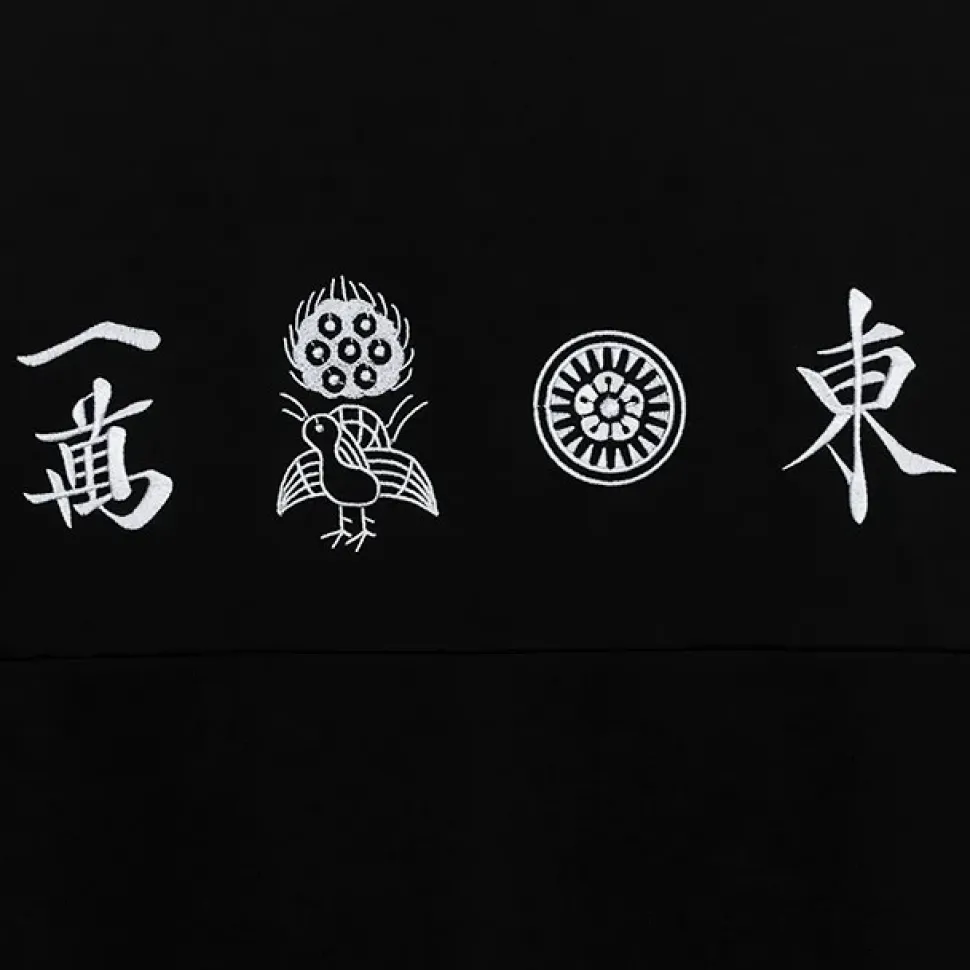 LISTEN FLAVOR Mahjong Short Sleeve Jersey