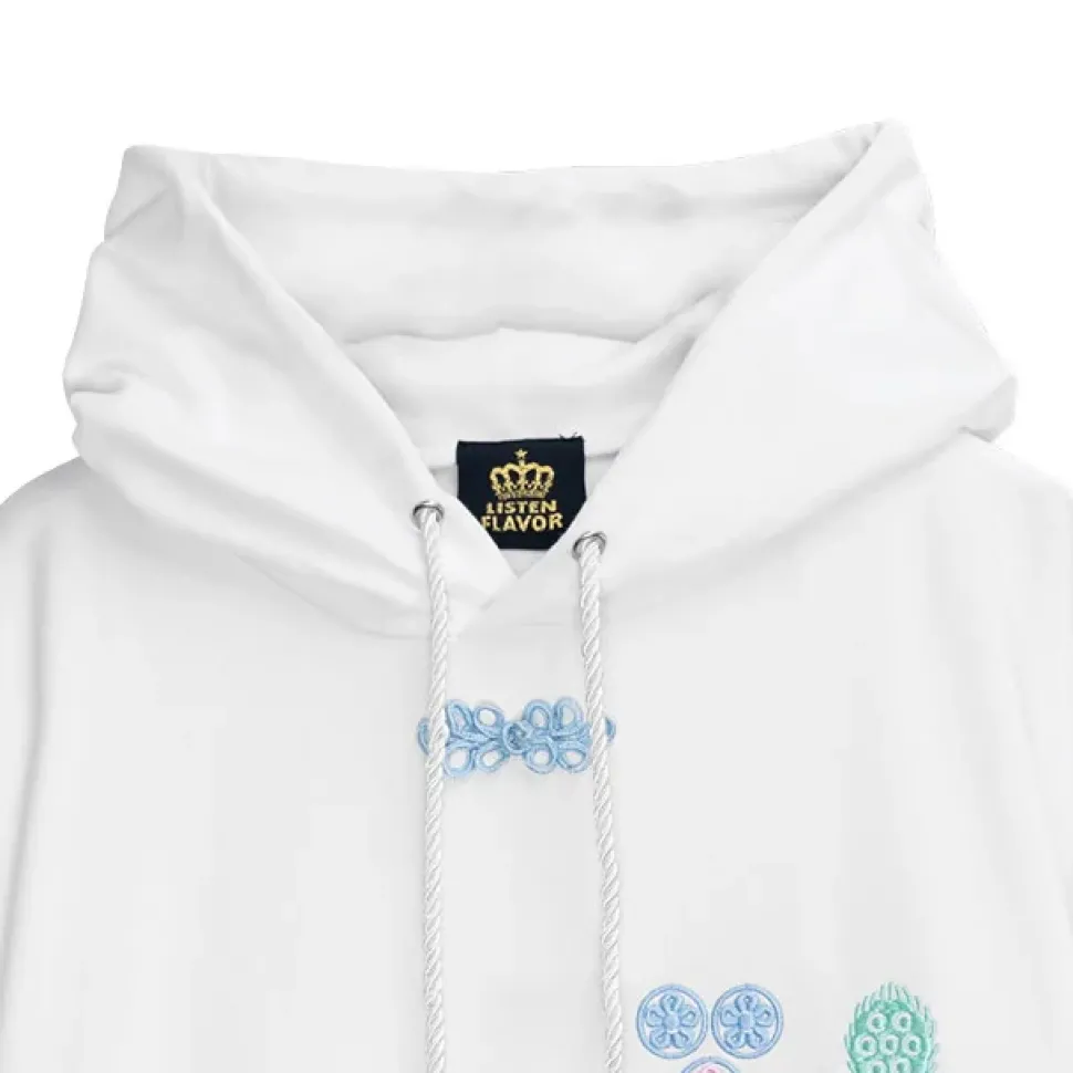 LISTEN FLAVOR Mahjong Tile China Hoodie