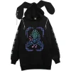 LISTEN FLAVOR Mahjong Usamimi Hoodie