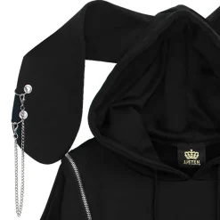 LISTEN FLAVOR Mahjong Usamimi Hoodie