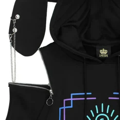 LISTEN FLAVOR Mahjong Usamimi Hoodie