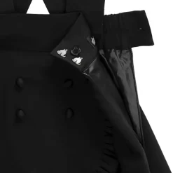 LISTEN FLAVOR Maid-Style Skirt w/ Suspenders