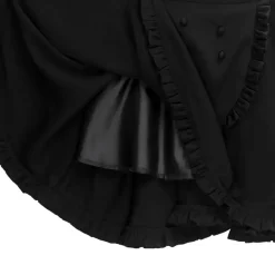 LISTEN FLAVOR Maid-Style Skirt w/ Suspenders