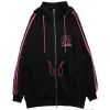 LISTEN FLAVOR Megurine Luka Jersey Hoodie Black