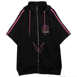 LISTEN FLAVOR Megurine Luka Jersey Hoodie Black
