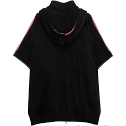 LISTEN FLAVOR Megurine Luka Jersey Hoodie Black