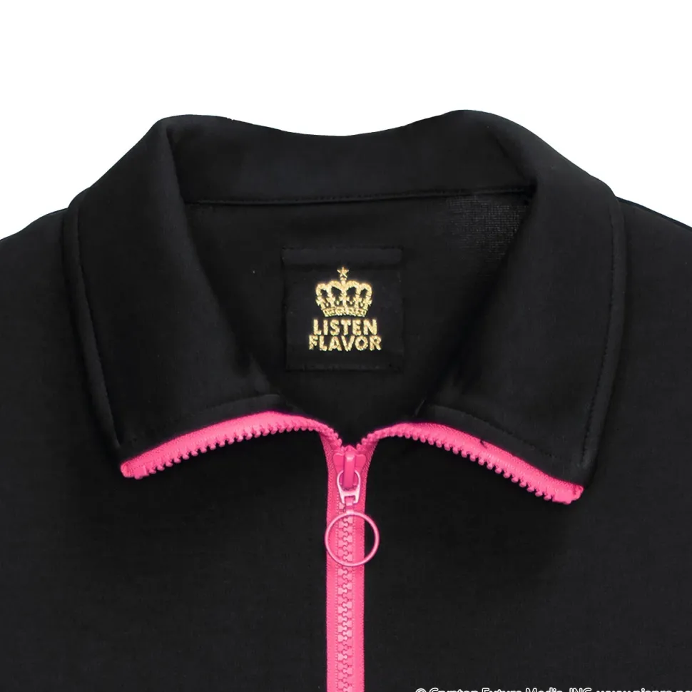 LISTEN FLAVOR Megurine Luka 2-Way Shirt Black