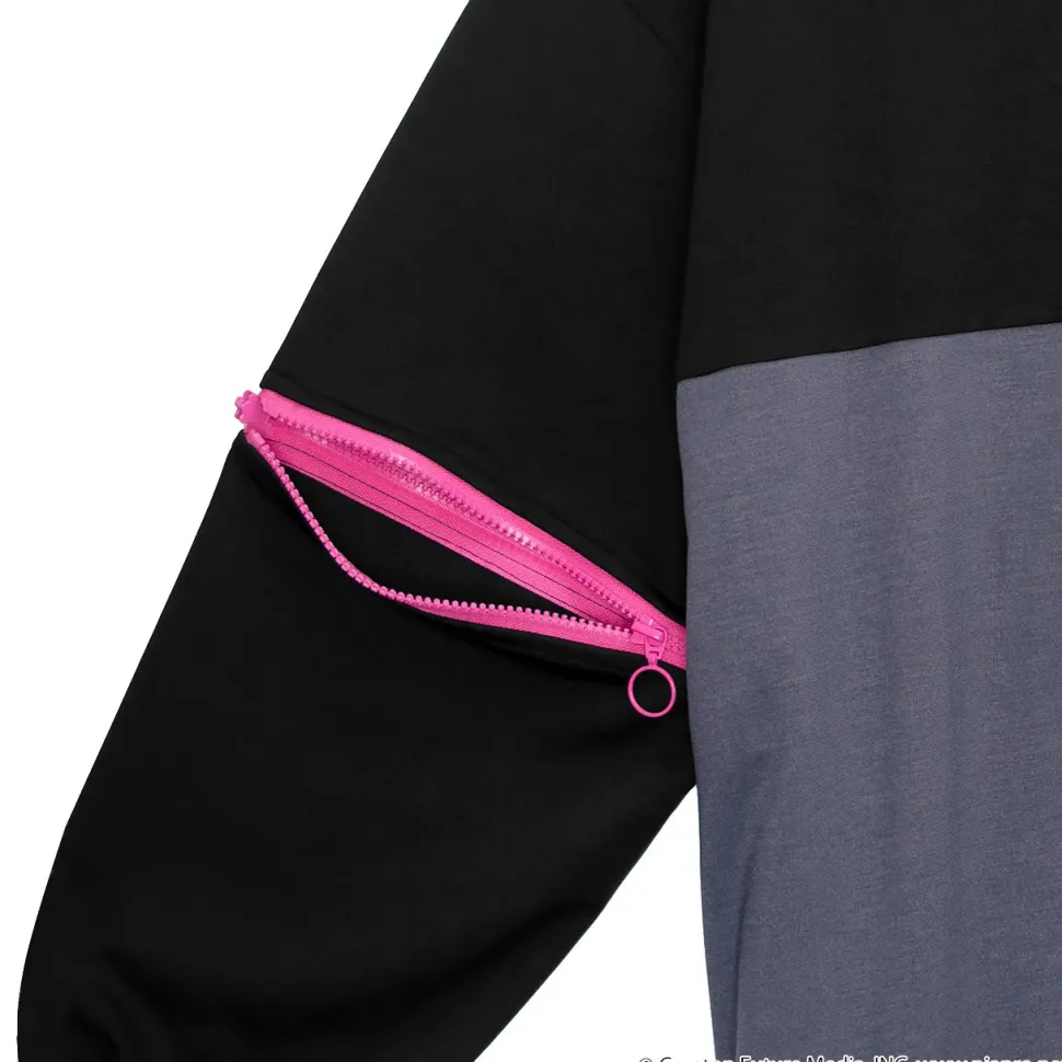 LISTEN FLAVOR Megurine Luka 2-Way Shirt Black