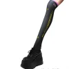 LISTEN FLAVOR Megurine Luka Knee-High Socks 2 Black