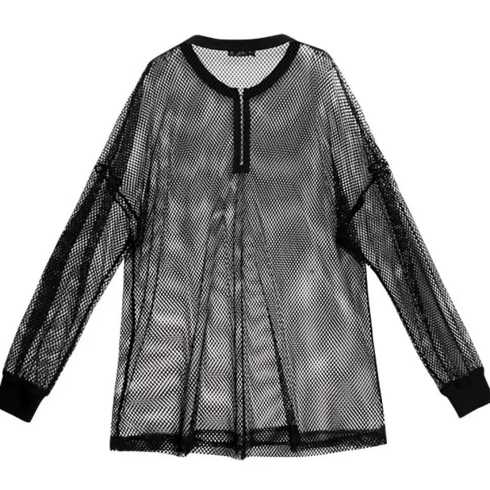 LISTEN FLAVOR Melty Moon Mesh Pullover