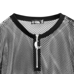 LISTEN FLAVOR Melty Moon Mesh Pullover