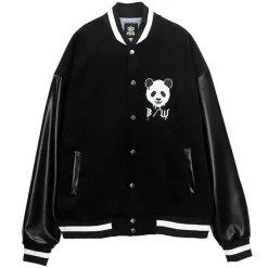 LISTEN FLAVOR Melty Panda Stadium Jacket