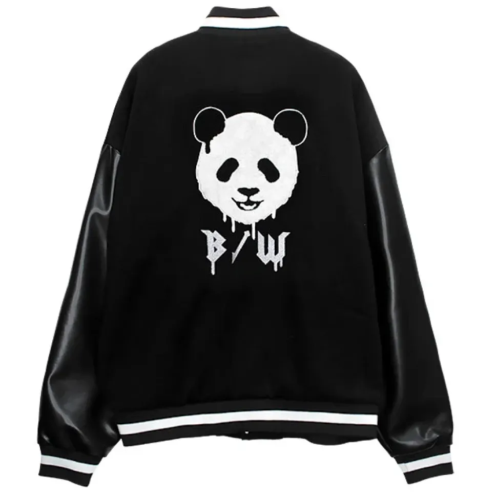 LISTEN FLAVOR Melty Panda Stadium Jacket